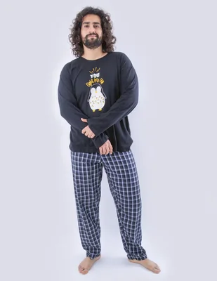 Conjunto pijama twins para hombre
