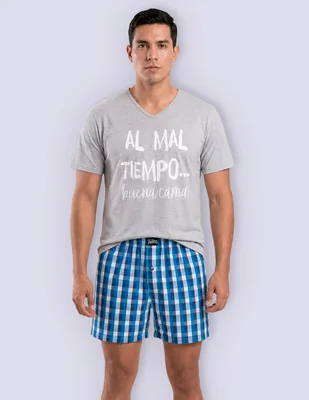 Conjunto pijama twins para hombre