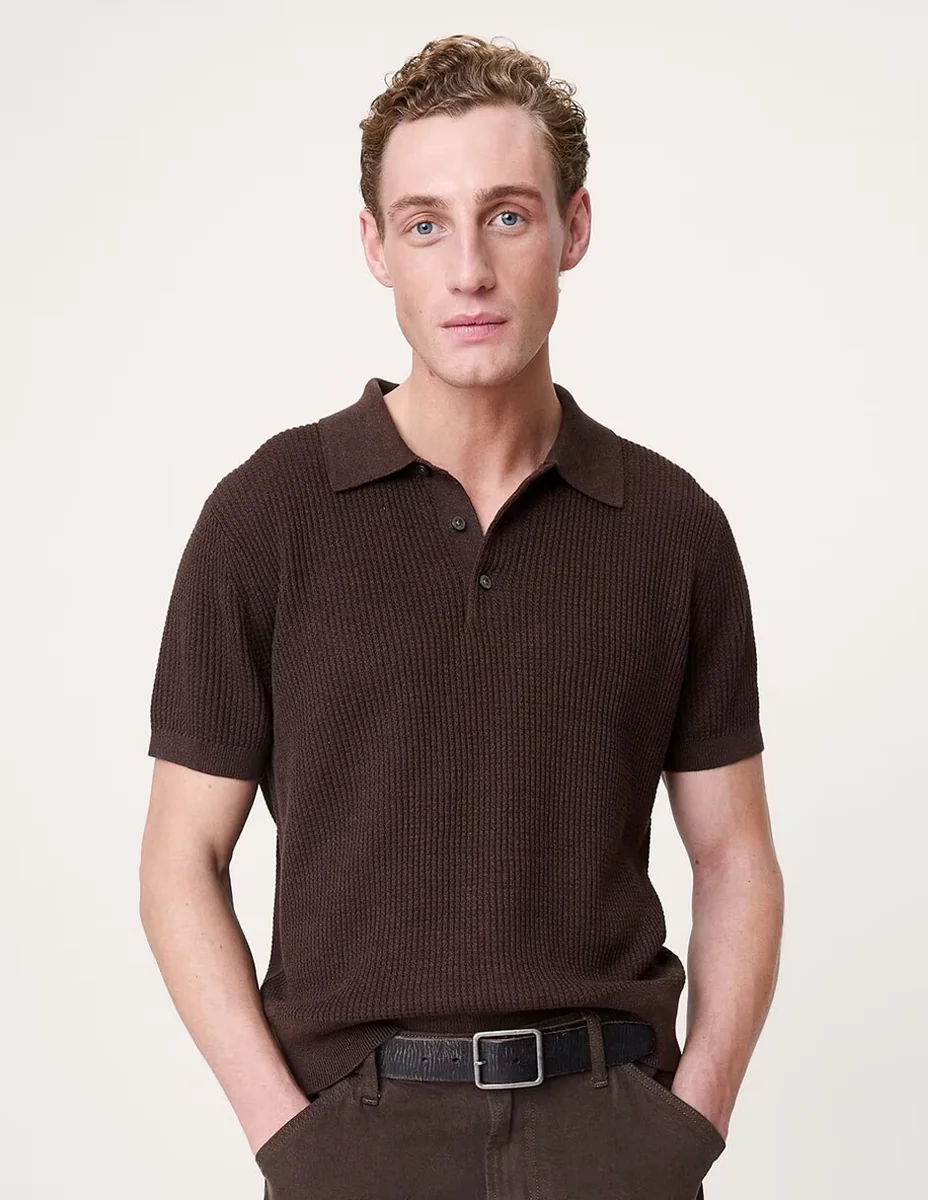 Playera tipo polo para hombre