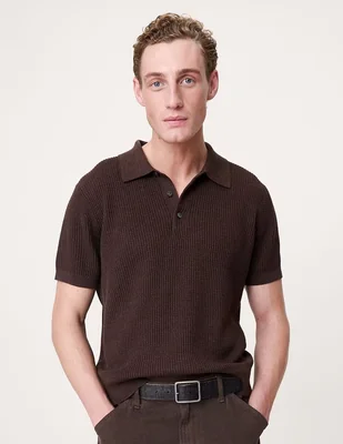 Playera tipo polo para hombre