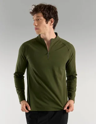 Sudadera para correr X10 con cierre para hombre