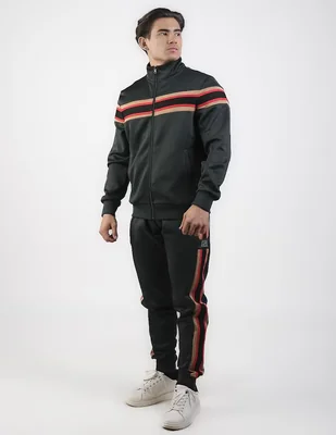 Conjunto deportivo regular Pavini con elástico para hombre