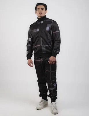 Conjunto deportivo regular Moderno con elástico para hombre