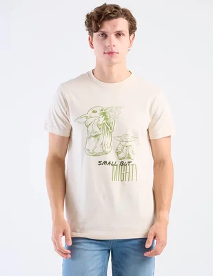 Playera Tee Bar Small But Mighty cuello redondo para hombre
