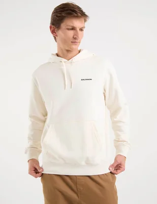 Sudadera para outdoor Salomon Chest Logo para hombre