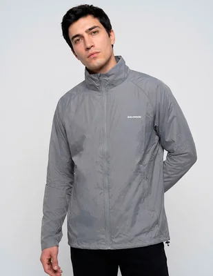 Sudadera para outdoor Salomon Shakeout Fly con bolsas para hombre
