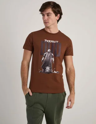 Playera Tee Bar cuello redondo para hombre