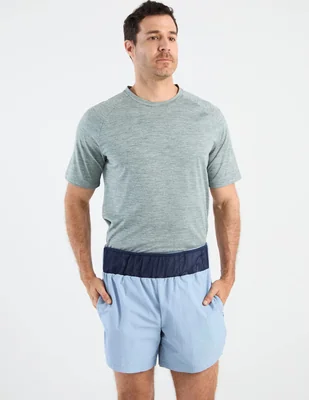 Short con bolsillos X10 para correr hombre