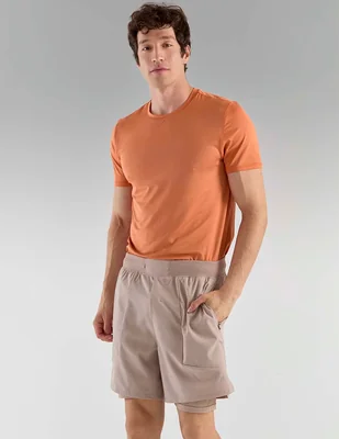 Short con bolsillos X10 para entrenamiento hombre