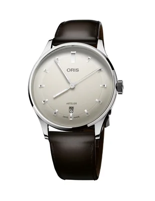 Reloj oris artelier date para hombre 73378104051-076
