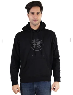 Sudadera Alfa Romeo con capucha y bolsa para hombre