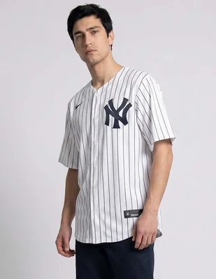 Jersey de New York Yankees local authentic MLB game para hombre
