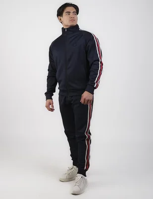 Conjunto deportivo regular Pavini con elástico para hombre