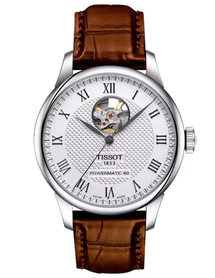 Reloj Tissot Le locle powermatic 80 open heart para hombre T0064071603301