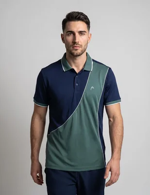 Playera tipo polo Head para hombre
