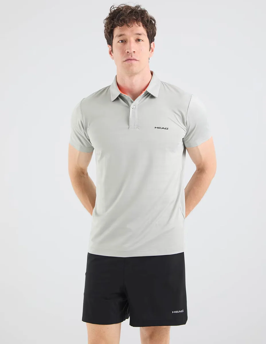 Playera tipo polo Head para hombre
