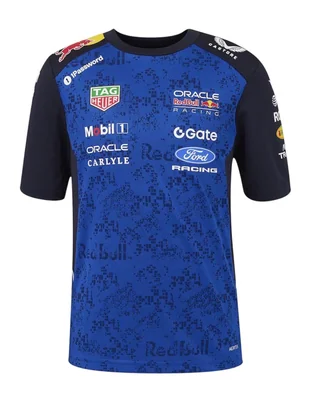 Playera deportiva para motorsport Oracle Red Bull Castore unisex