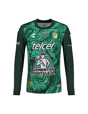 Jersey de Club León local de manga larga Charly jugador para hombre
