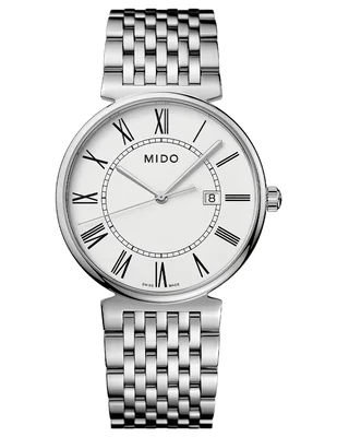Reloj Fino Mido Dorada Cuarzo Caballero Para Hombre M0334101101300