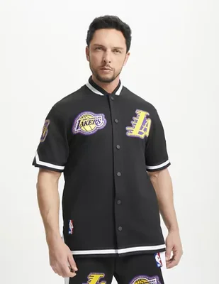 Playera deportiva para béisbol Pro Standard Los Angeles Lakers de hombre
