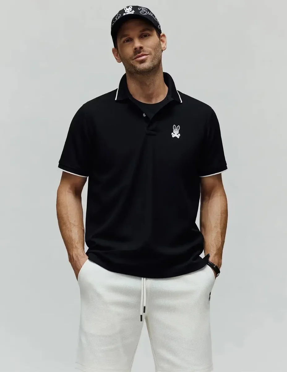 Playera tipo polo Psycho Bunny para hombre
