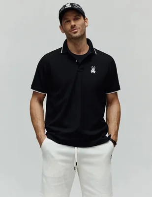 Playera tipo polo Psycho Bunny para hombre