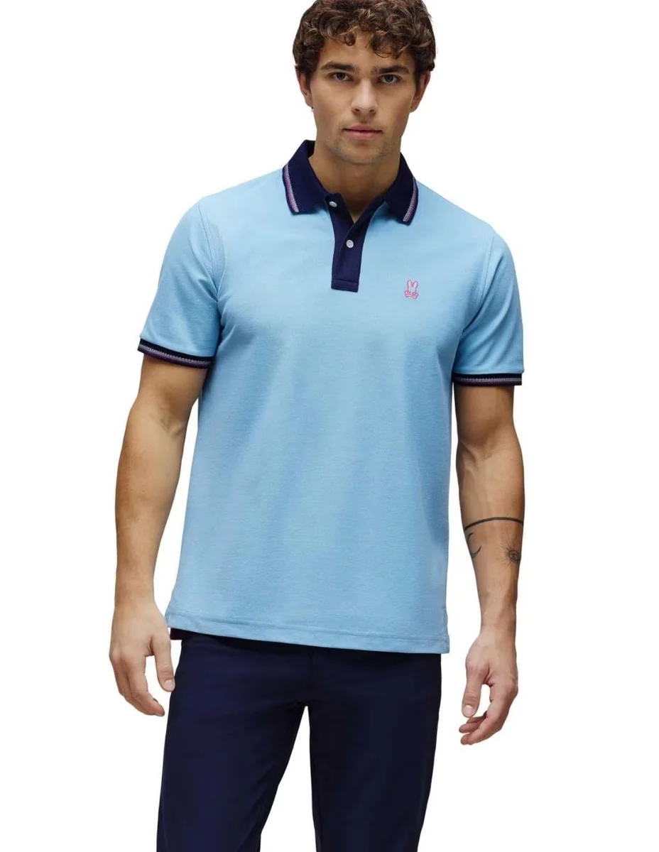 Playera tipo polo Psycho Bunny para hombre