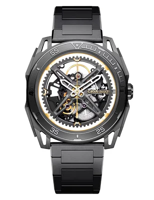 Reloj pulsera Ciga Design Falcon Gunmetal para hombre Z039-GG01-1G