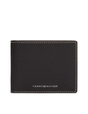Cartera tommy hilfiger th saffiano hombre