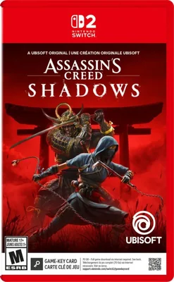 Videojuego Ubisoft Assassin's Creed Shadows Switch 2