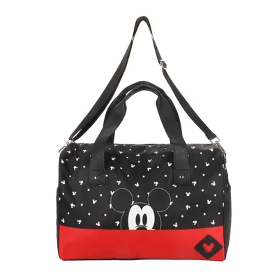 Bolsa duffel Bioworld 51 cm Mickey Mouse negra