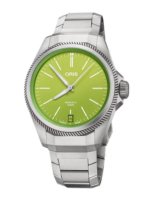 Reloj Oris Propilot x kermit unisex 40077787157-SET