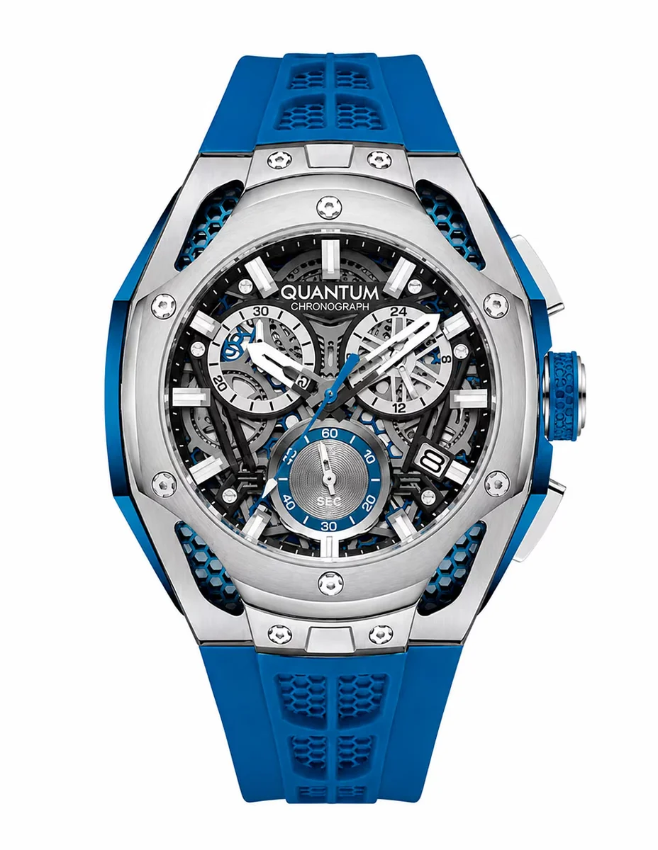 Reloj Quantum Blue Collection para hombre HNG1102.399
