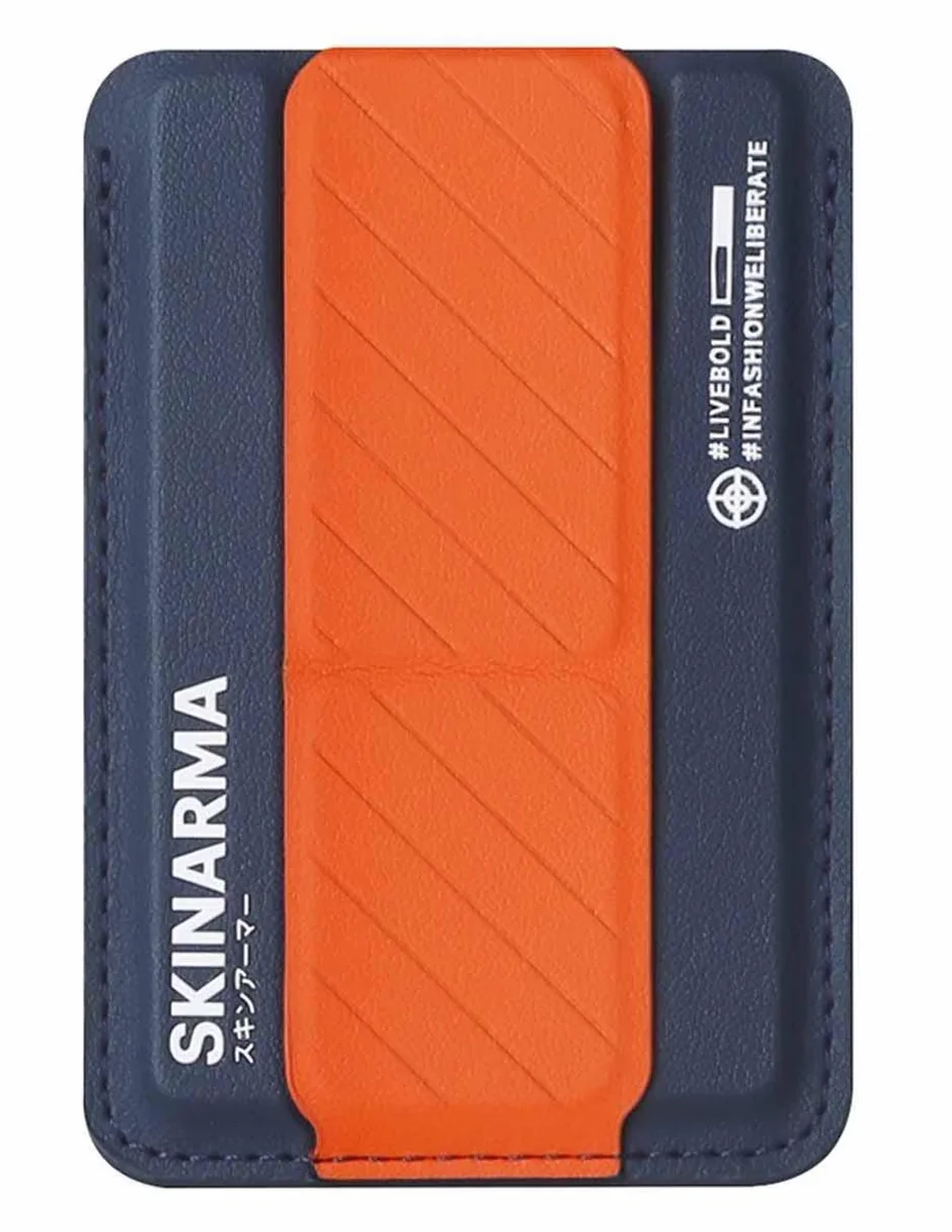 Tarjetero para celular Skinarma cuero unisex