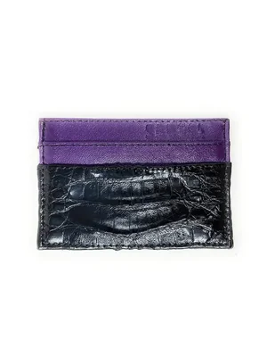 Tarjetero Sarosa de piel para hombre