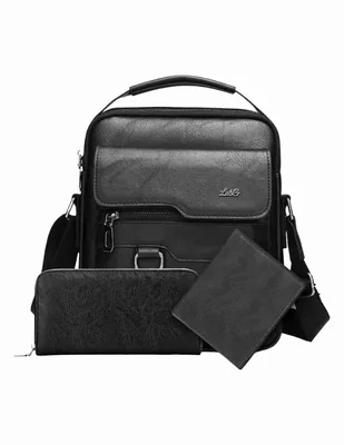 Bolsa bandolera Genérica de cuero para hombre