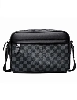 Bolsa bandolera Lab.G de cuero para hombre