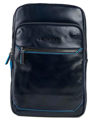 Backpack Piquadro de piel para hombre