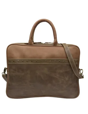 Bolsa messenger Hj Hinojosa de piel para hombre