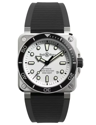 Reloj Bell & Ross para hombre BR03A-D-WH-ST/SRB