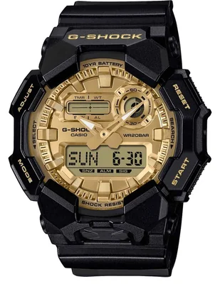Reloj casio g-shock black&gold series para hombre ga-010ggb-1a9cr