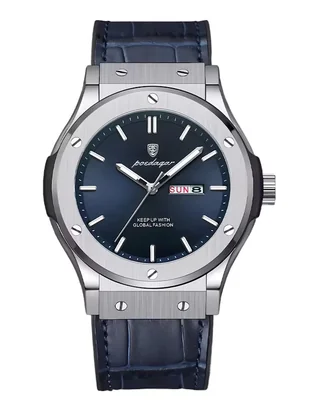 Reloj Poedagar para hombre ACERO AZUL