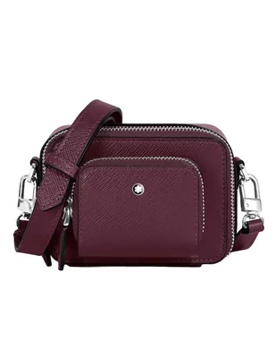 Bolsa messenger Montblanc Sartorial de piel para hombre