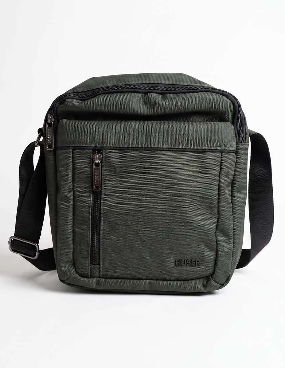 Bolsa messenger huser para hombre
