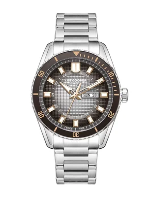 Reloj Lee Cooper Silver Collection para hombre LC08314.360
