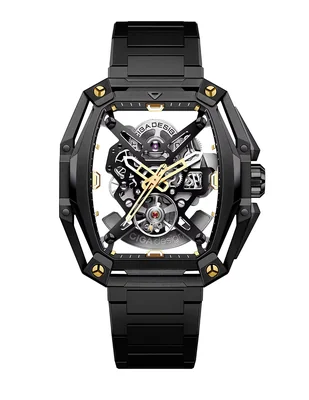 Reloj pulsera Ciga Design Hunter-Steel Gold Series Gold para hombre Z035-BB02-W1B