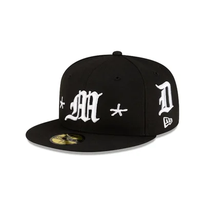 Mora x New Era White Logo 59FIFTY Cerrada