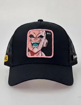 Gorra Visera Curva Snapback Casual Majin Buu Para Hombre
