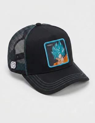 Gorra visera curva snapback casual Capslab Goku para hombre