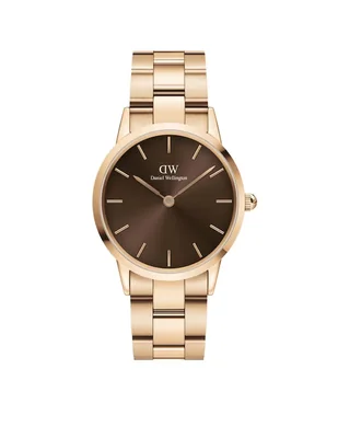 Reloj Daniel Wellington Iconic Link Amber unisex DW00100461